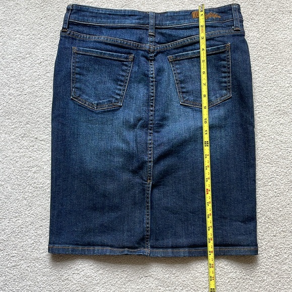 Kut Dark Blue Denim Skirt - Picture 5 of 7